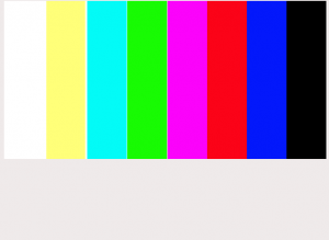 Fig. 4 Cuadro de barras de colores normal