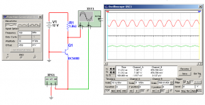 Fig.6 Amplificador de alta frecuencia con un BC548