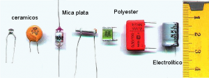 Fig.1 Muestrario de capacitores