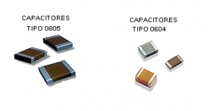 Fig.4 Capacitores cer&aacute;micos SMD