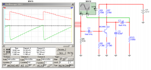 Fig.8 Correcci&oacute;n con el filtro capacitivo de 820 pF