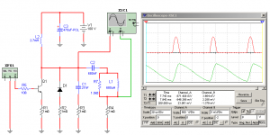 Fig.4 Circuito de salida horizontal cl&aacute;sico