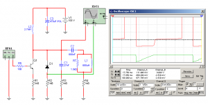 Fig.6 Corriente de recuperaci&oacute;n comparada con tensi&oacute;n de colector