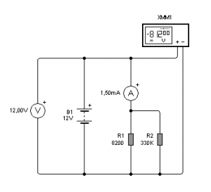 Fig.10 Ajuste de la corriente con valores normalizados de resistencia