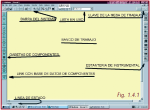 Fig. 1 Pantalla de trabajo