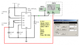 Fig.12 Medici&oacute;n precisa luego de modificar los par&aacute;metros de simulaci&oacute;n