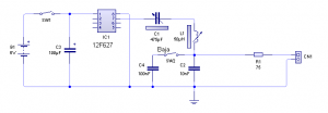 Fig.14 Circuito final del generador de RF