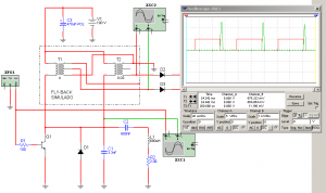 Fig.9 Se&ntilde;al de retrazado con un capacitor C1 de 3.3 nF