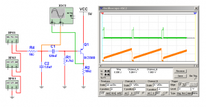 Fig.4 Recortador por constante de tiempo