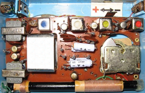 Fig.3 Aspecto del interior de la radio